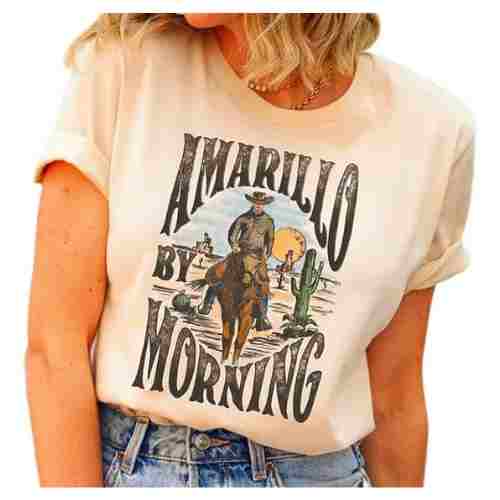 Amarillo by morning t-shirt