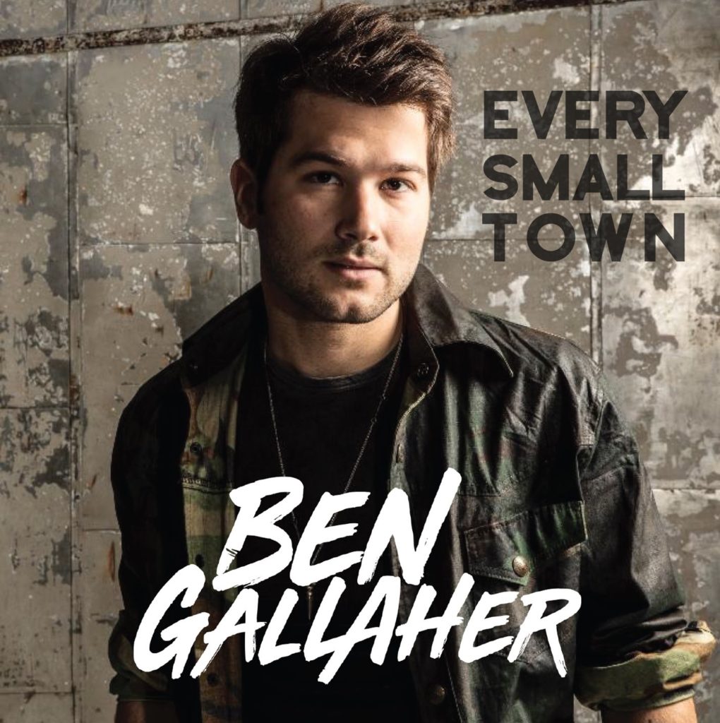 Ben Gallaher and his new cover art.