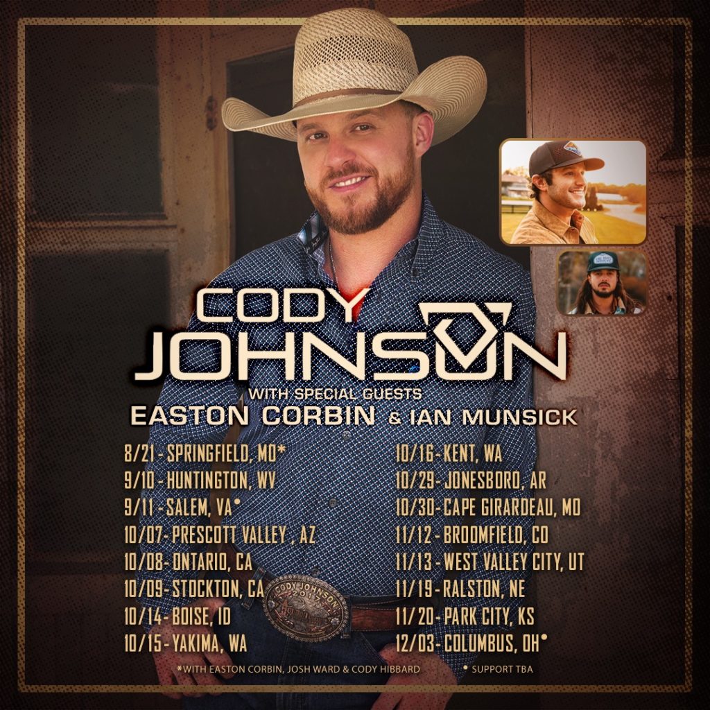 Cody Johnson on the Road With New Music and Tour Dates