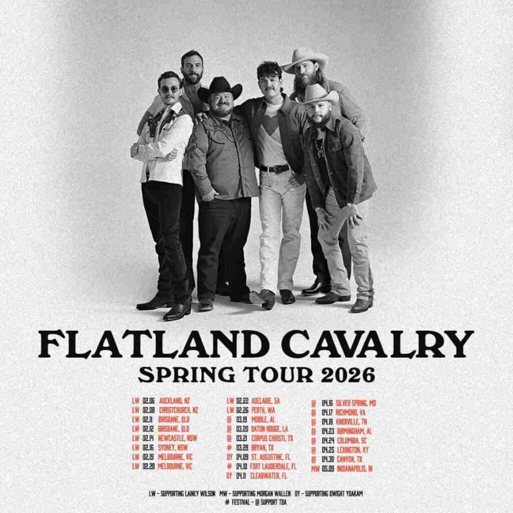 FLATLAND CAVALRY ANNOUNCES SPRING TOUR 2026
