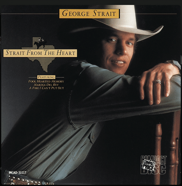 George Strait - Strait From the Heart Album Cover