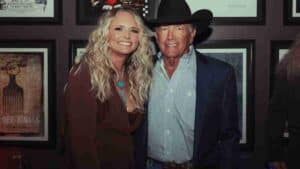 George Strait and Miranda Lambert