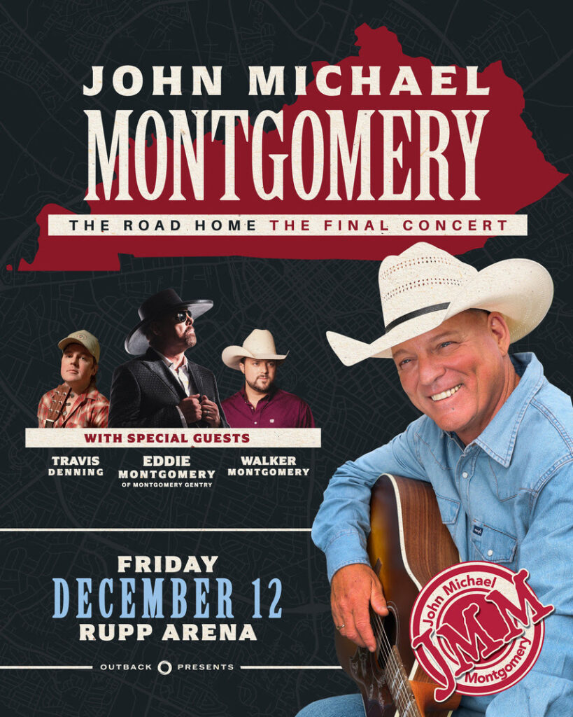 John Michael Montgomery Announces Farewell Show in Lexington, KY