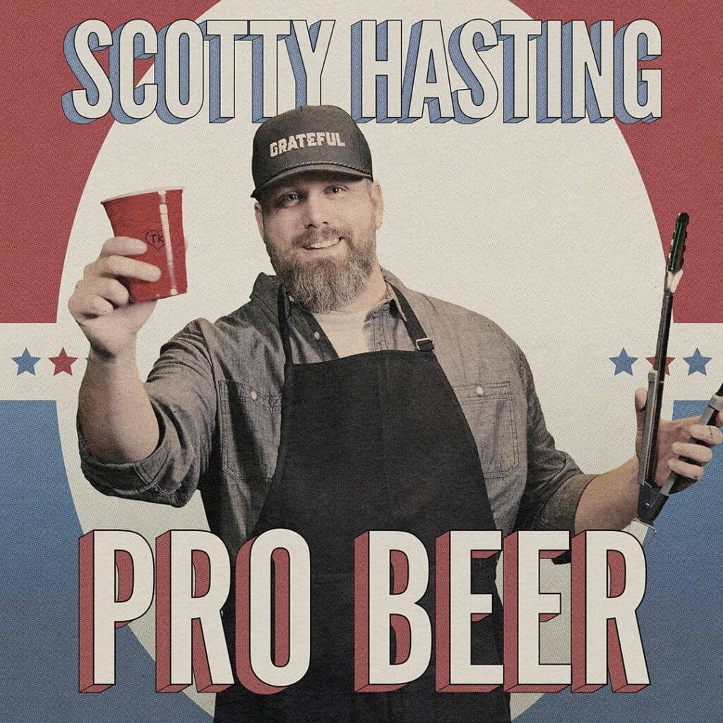 Scotty Hasting Pro Beer Cover Art