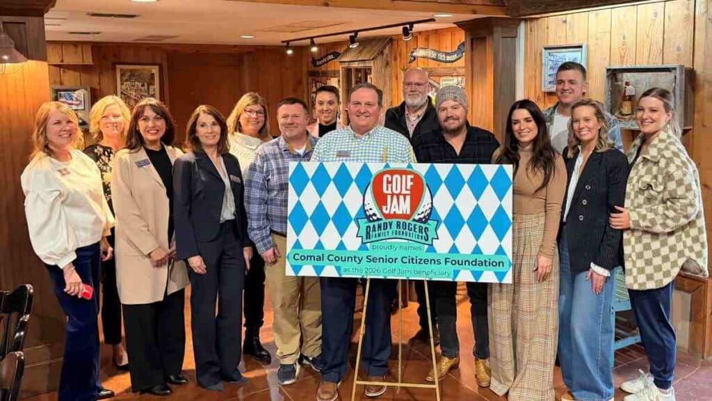 Randy Rogers Family Foundation and Comal County Senior Citizens Foundation members