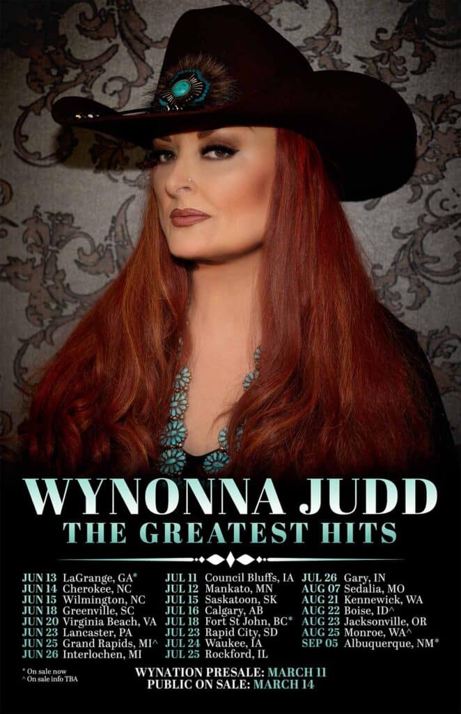 Wynonna Judd Tour