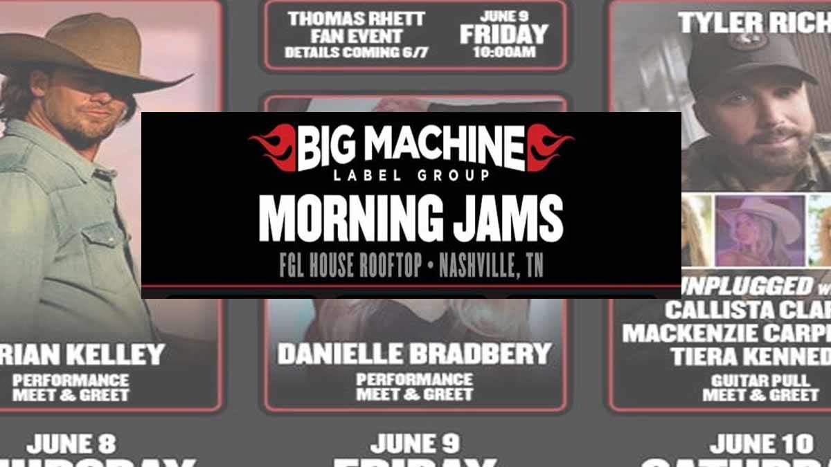 Big Machine Label Group Announces Lineup at FGL House