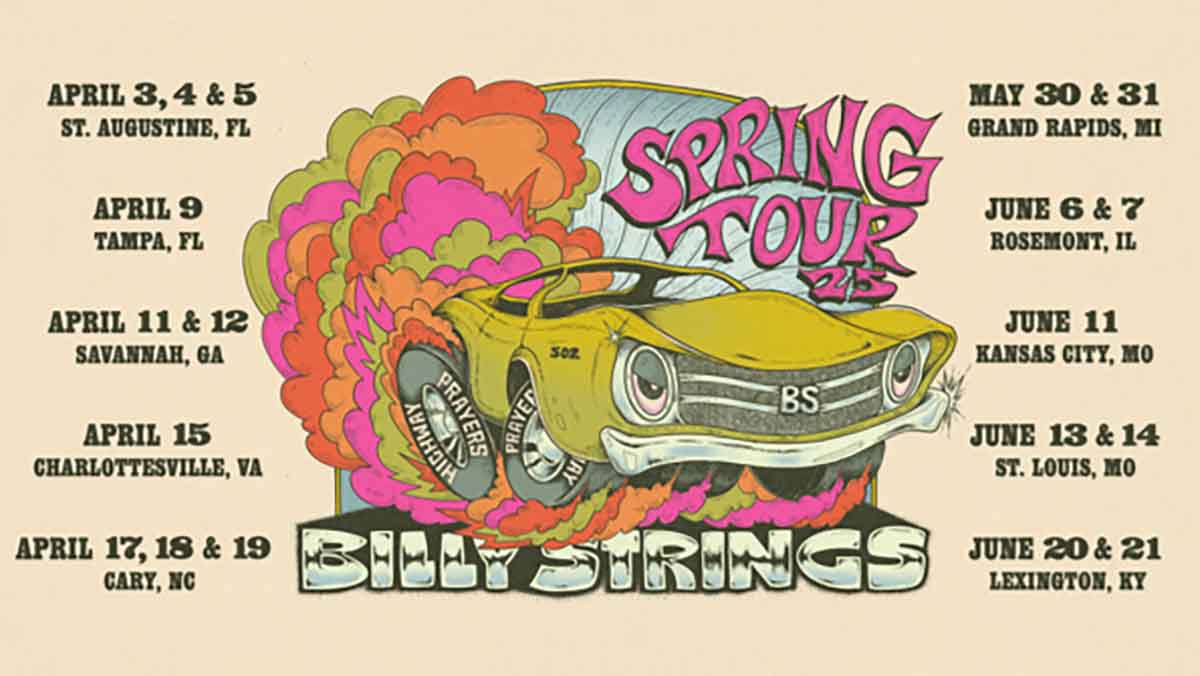 Billy Strings Announces Spring 2025 Tour Dates