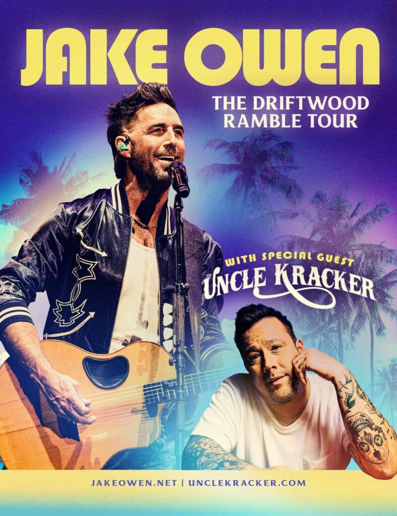 Jake Owen Driftwood Rambler Tour with Uncle Kracker