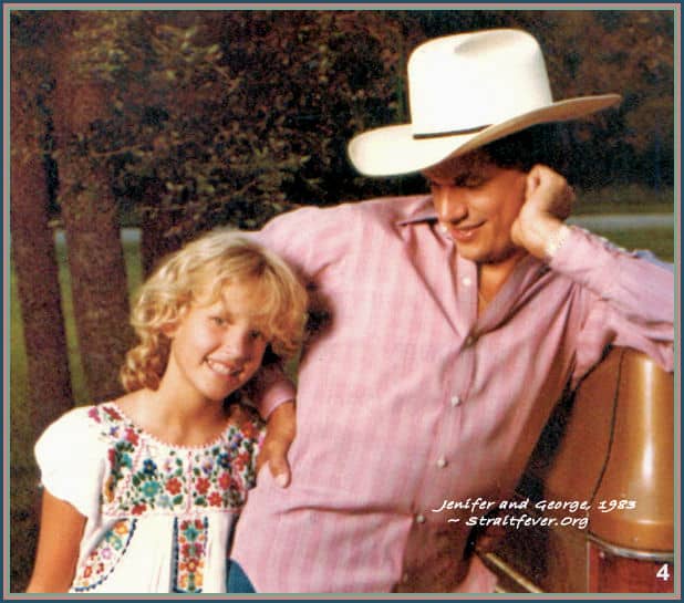 George with his daughter Jenifer