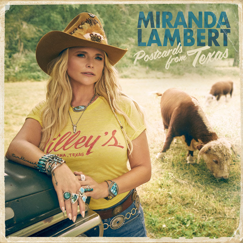 Miranda Lambert Postcards from Texas Cover Art