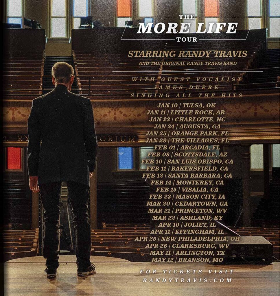 Randy Travis More Life Tour