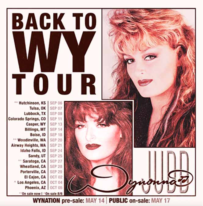 Wynonna Back to WY Tour